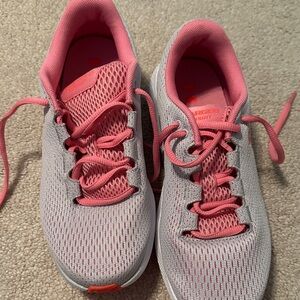 Under Armour Women's Pink and Gray Athletic Shoes